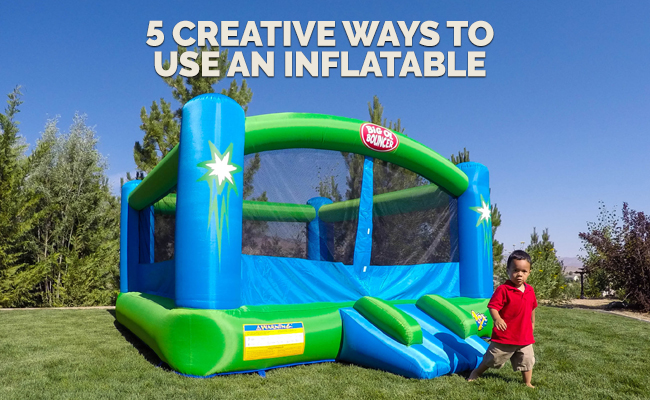 5 creative ways to use an inflatable.
