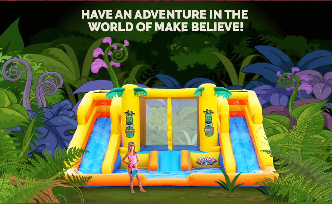 Have an adventure in the world of make believe! 