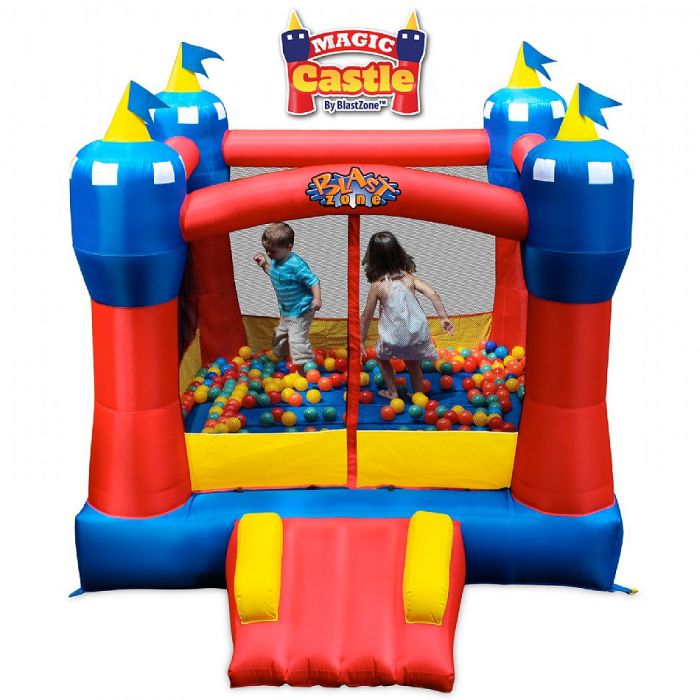 TOP QUALITY 6ft Inflatable Bouncy Castle w/ Blower Kids Childrens Jumper House 