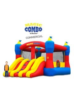 Magic Combo 13 Commercial Inflatable Bouncer w Slide