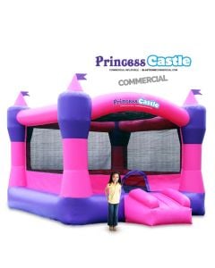 Princess Castle 13 Commercial Bouncer Moonwalk