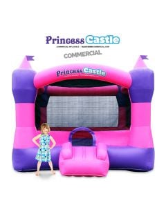 Princess Castle 10 Commercial Bouncer Moonwalk